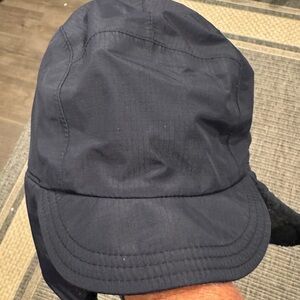 L.L. Bean Dark Blue Unisex  Hat with Ear Covers